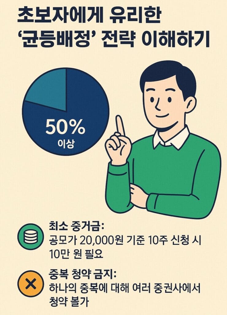 공모주 청약 균등