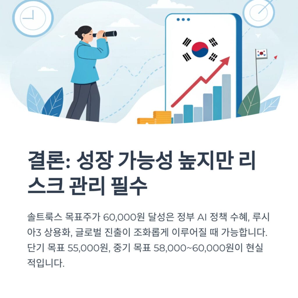 솔트룩스 목표주가 포스팅을 마치며
