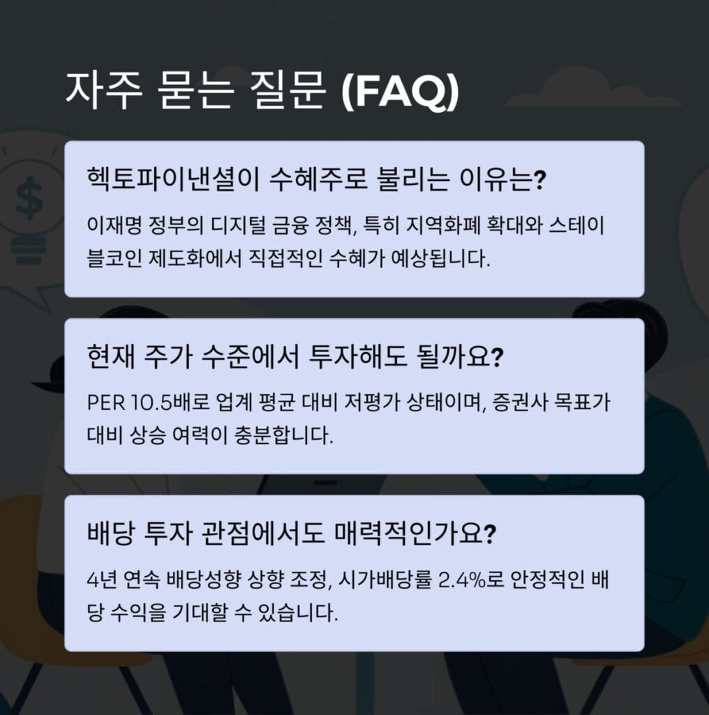 헥토파이낸셜 FAQ