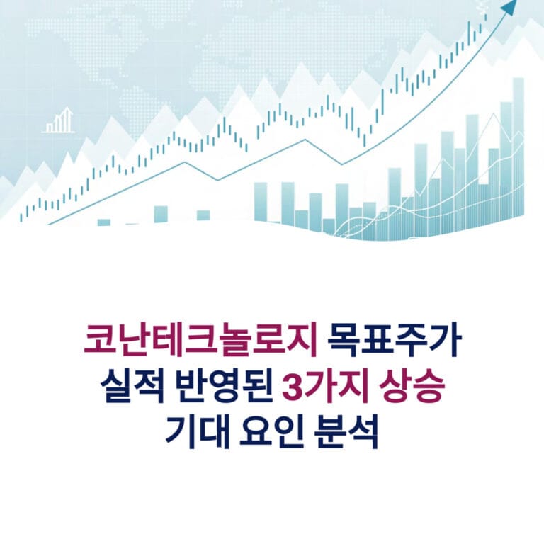 코난테크놀로지 목표주가