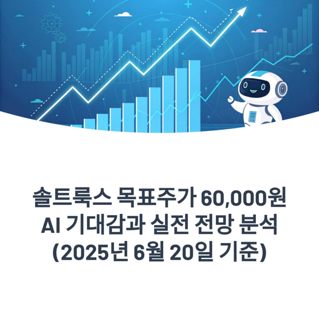 솔트룩스 목표주가