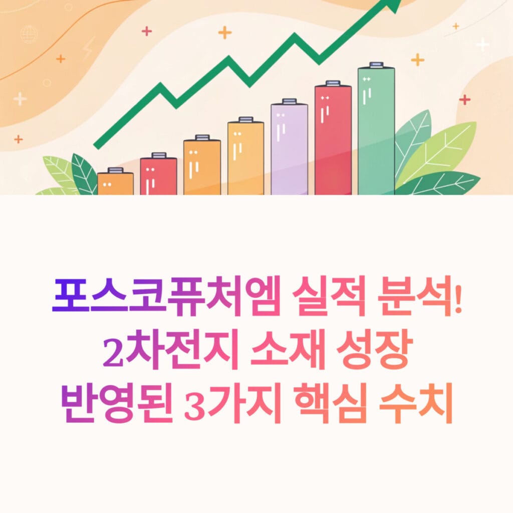 포스코퓨처엠 실적 분석