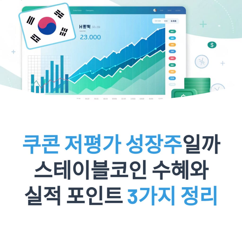 쿠폰 저평가 성장주