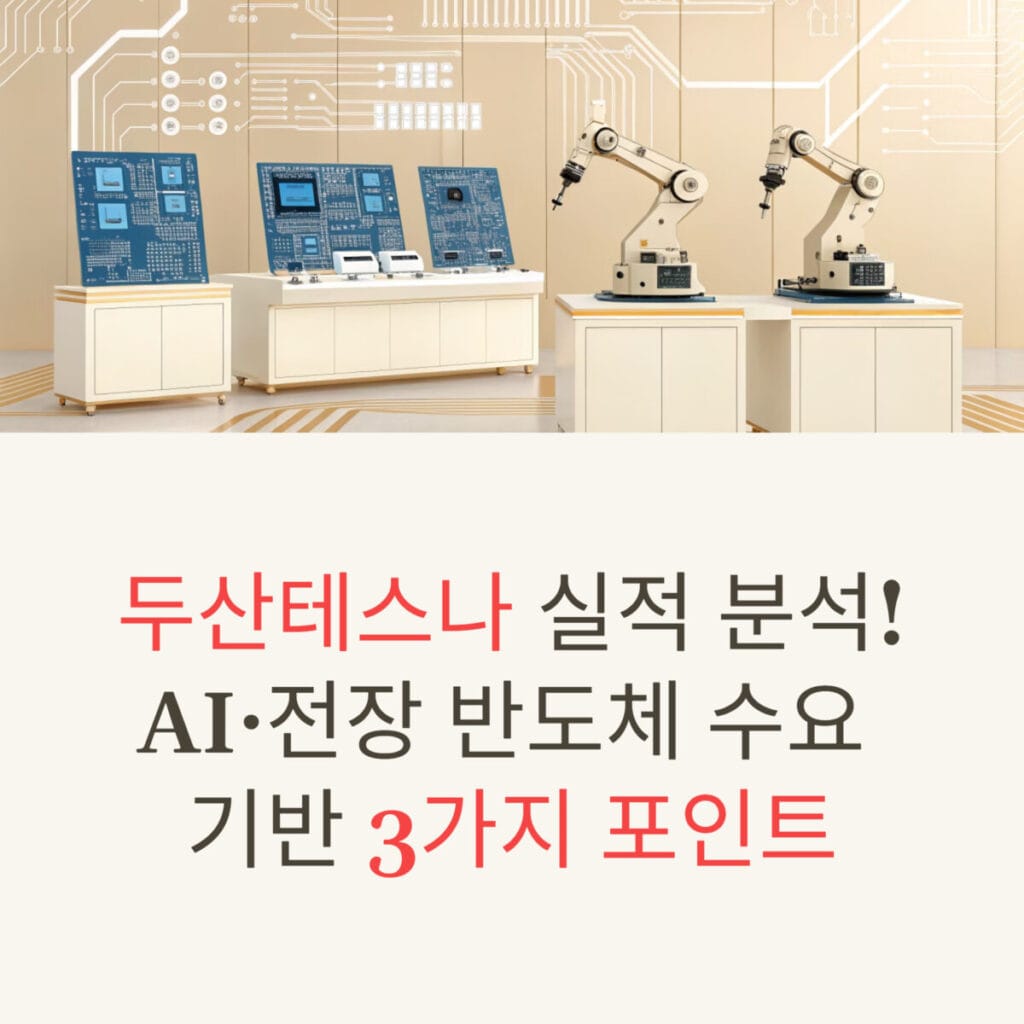 두산테스나 실적 분석