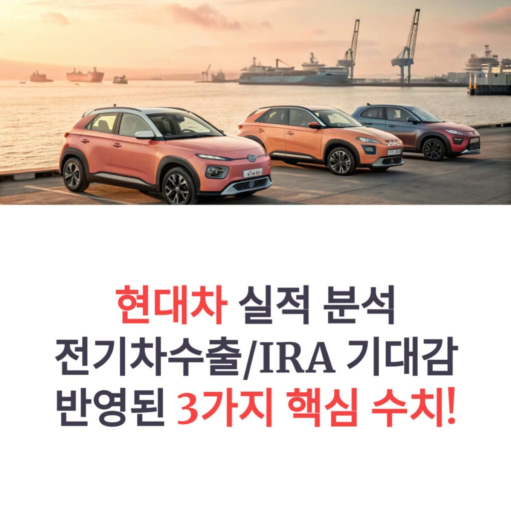 현대차 실적 분석