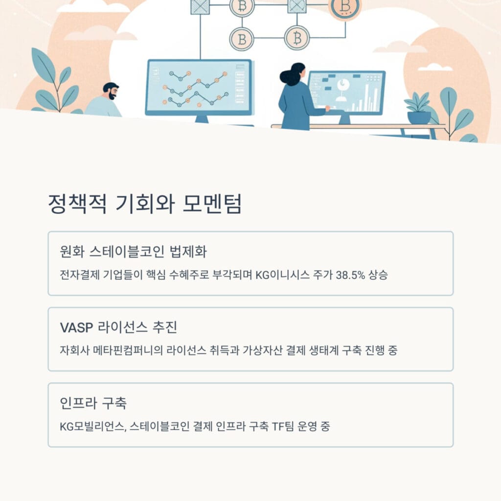 KG이니시스 정책적 기회