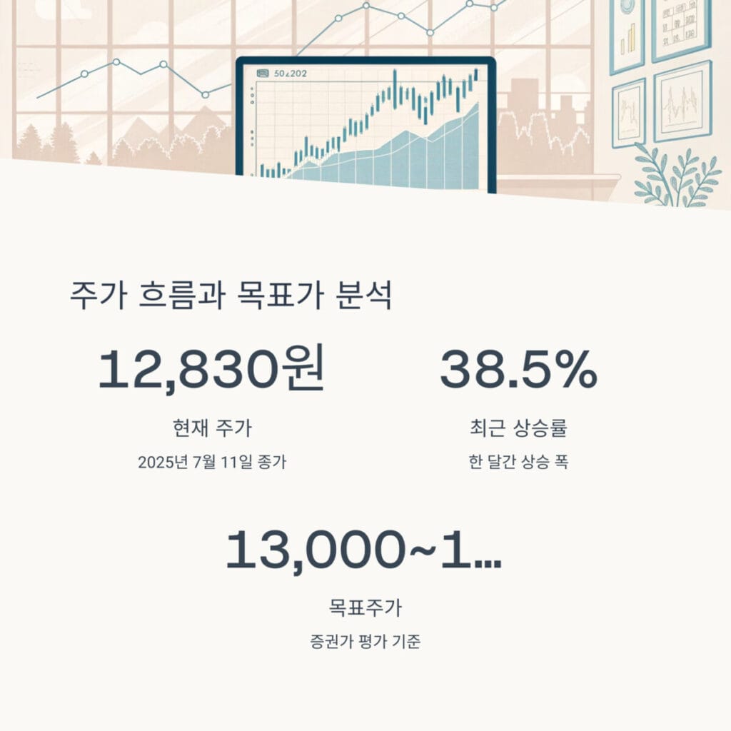 KG이니시스 주가 흐름