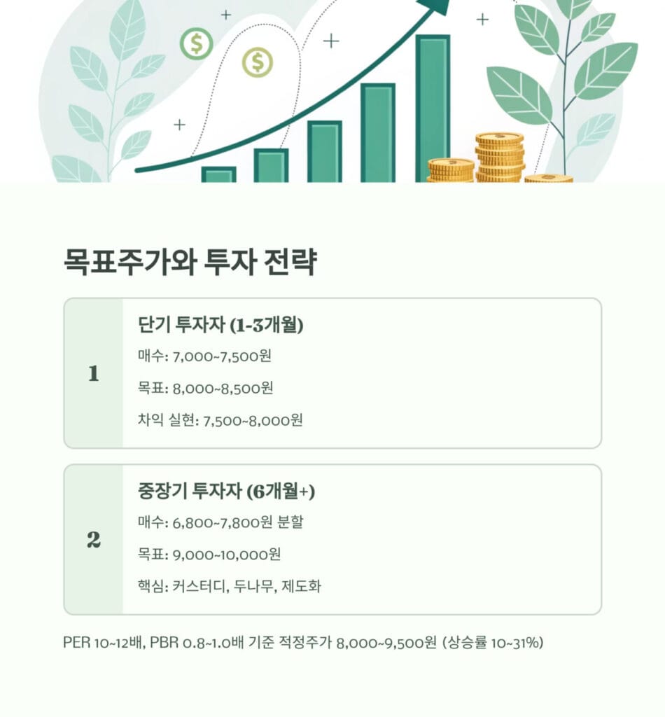 한화투자증권 목표주가