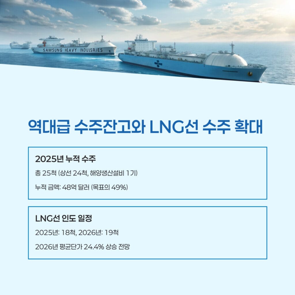 LNG선 수주 확대
