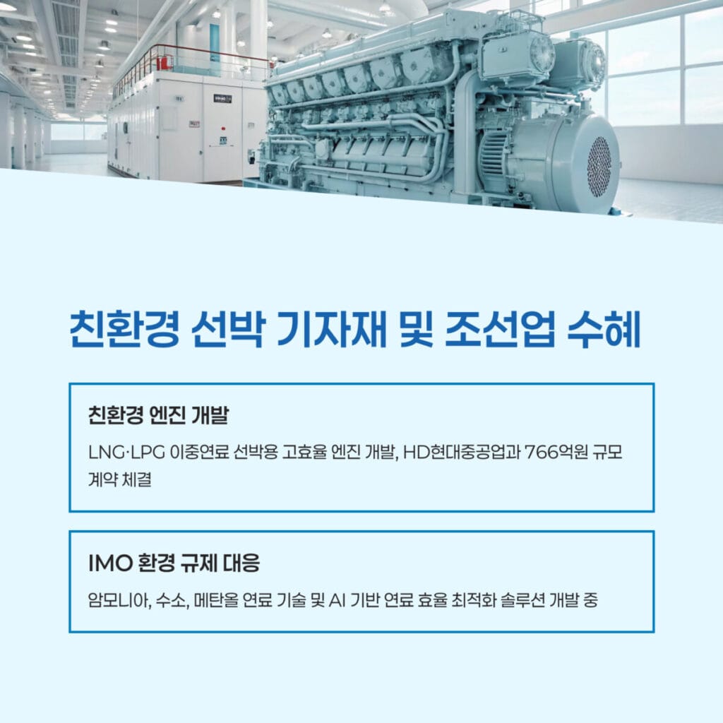 친환경 선박 기자재