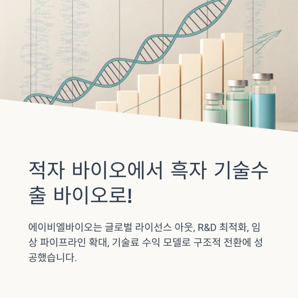 에이비엘바이오 실적 결론