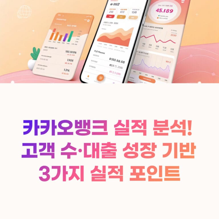 카카오뱅크 실적 분석