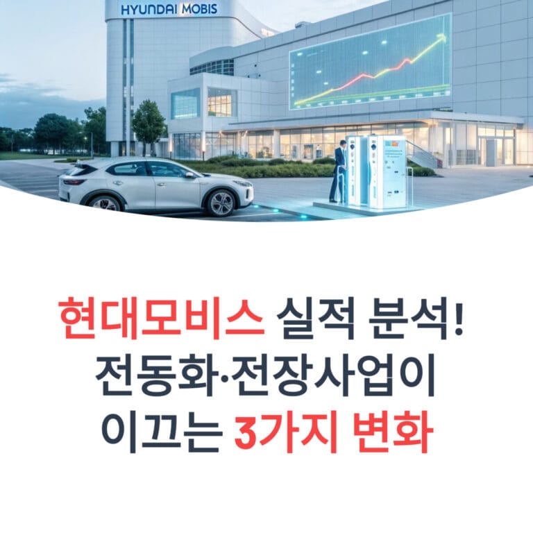 현대모비스 실적 분석