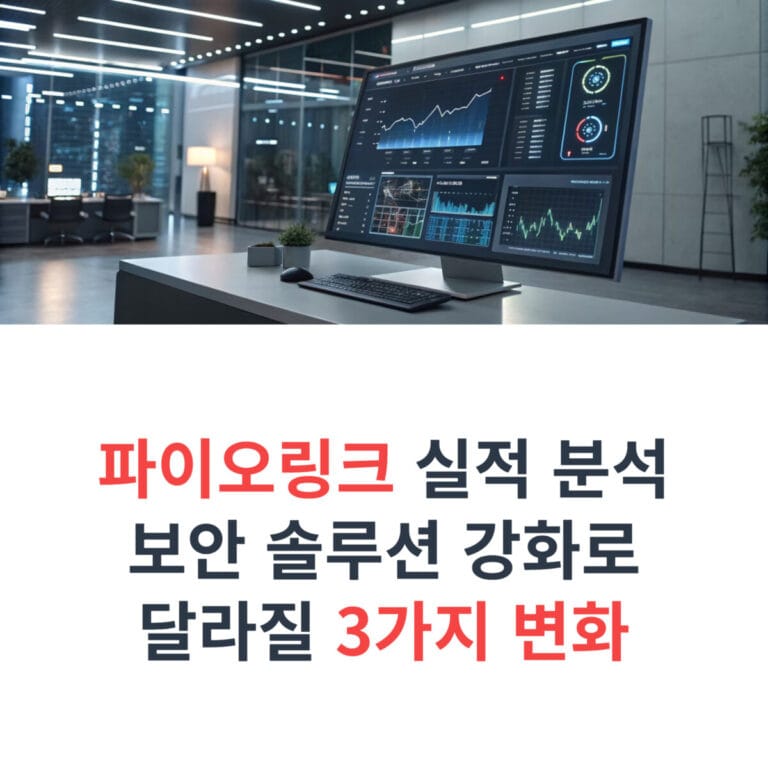 파이오링크 실적 분석