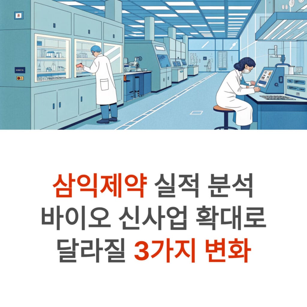 삼익제약 실적 분석