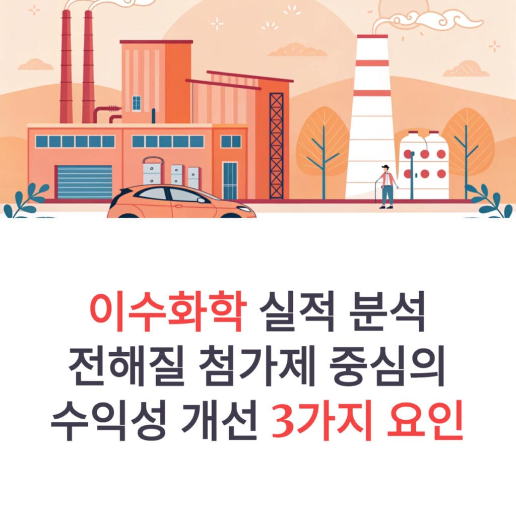 이수화학 실적 분석