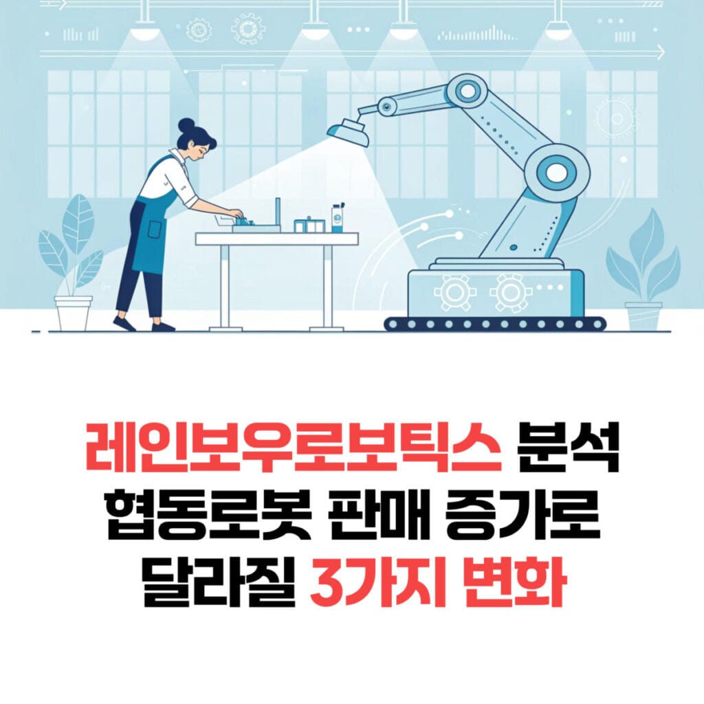레인보우로보틱스 실적 분석