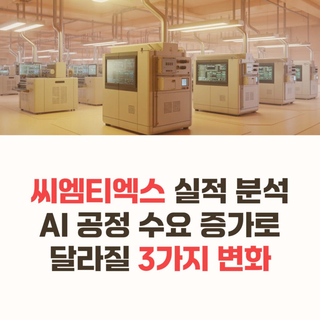 씨엠티엑스 실적 분석