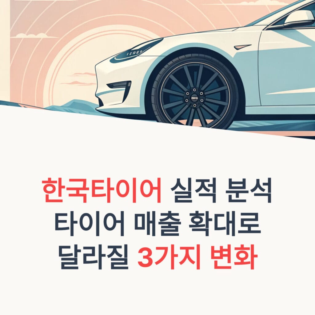 한국타이어 실적 분석