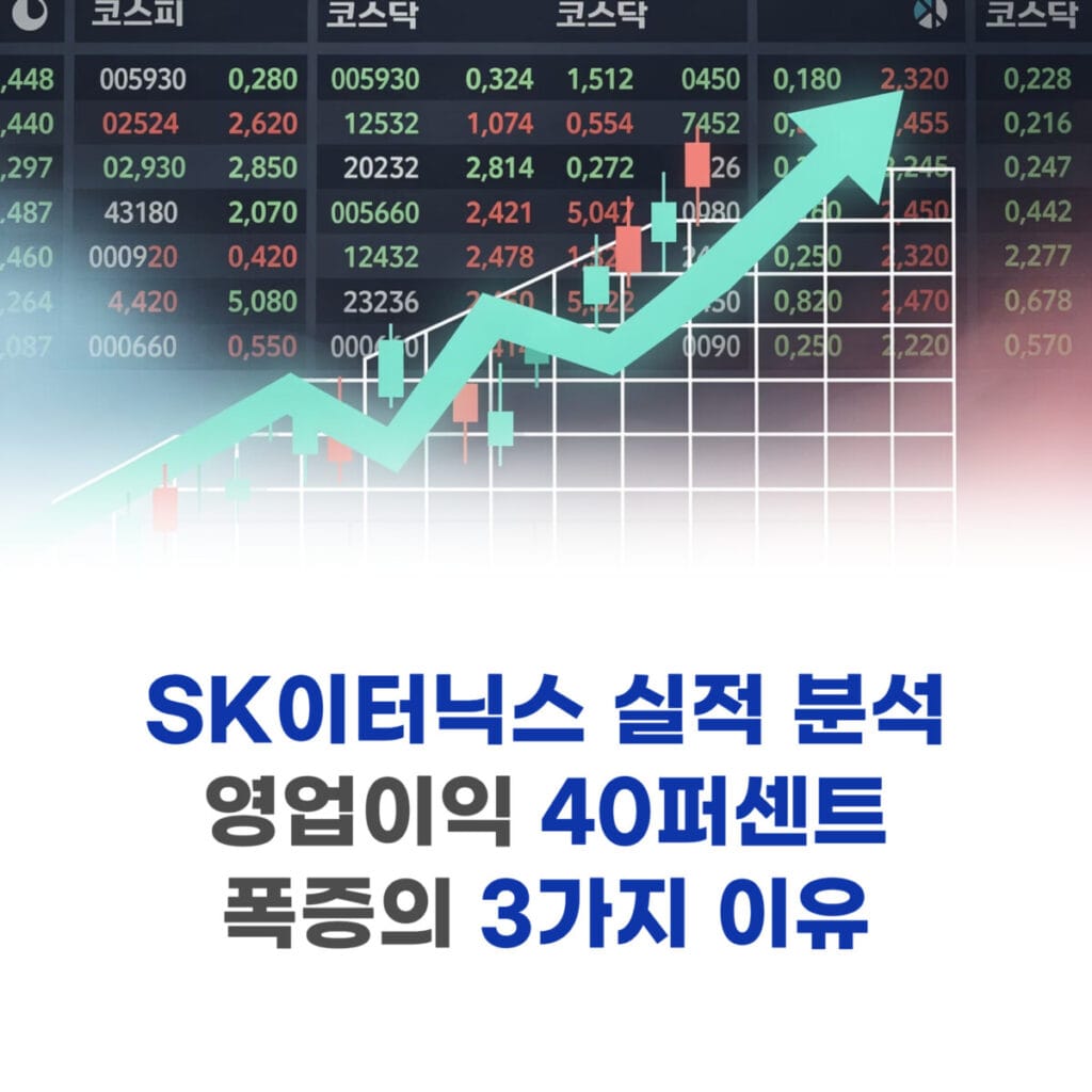SK이터닉스 실적 분석