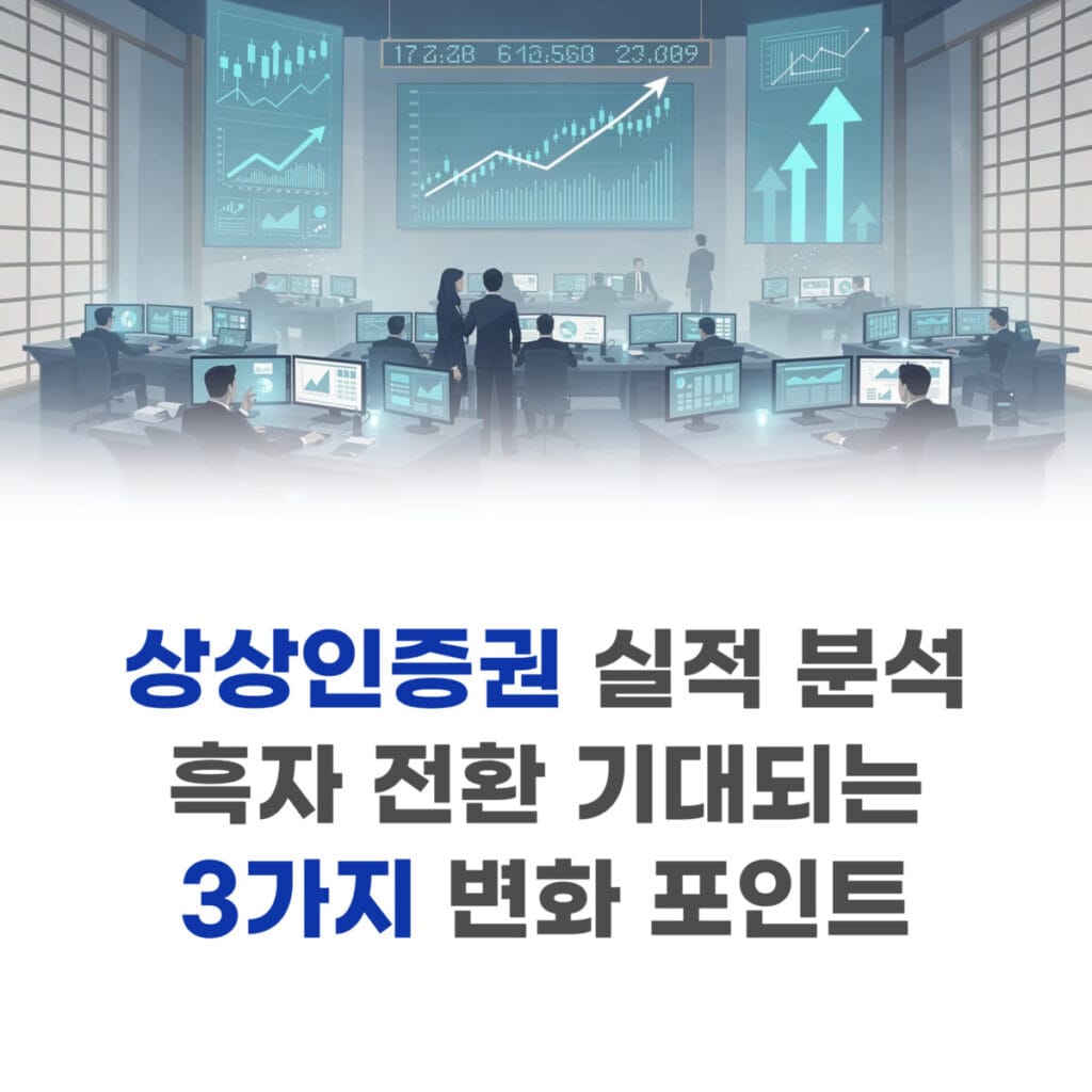 상상인증권 실적 분석