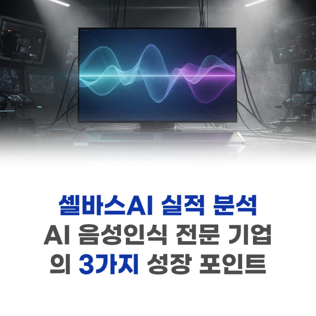 셀바스AI 실적 분석