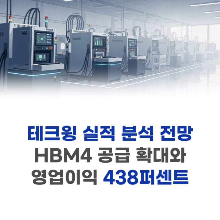 테크윙 실적 분석 전망