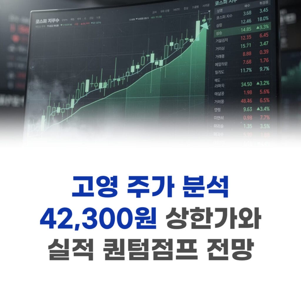 고영 주가 분석