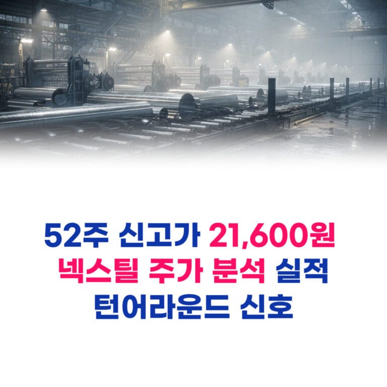 넥스틸 주가 분석