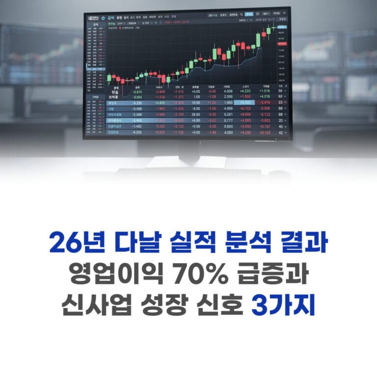 다날 실적 분석