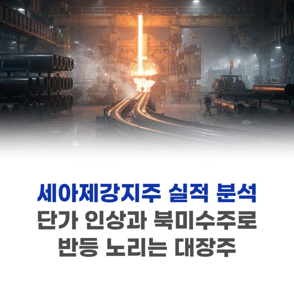 세아제강지주 실적 분석