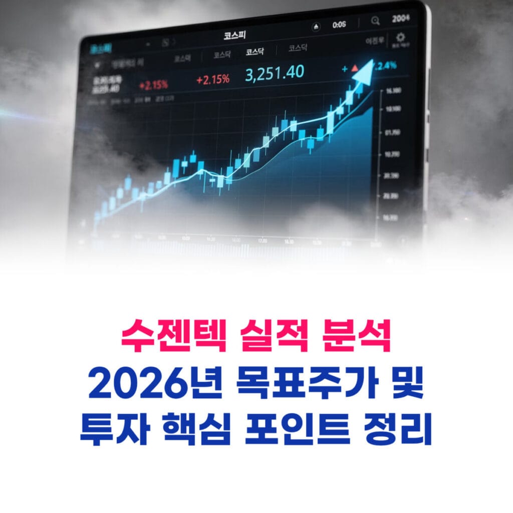 수젠텍 실적 분석