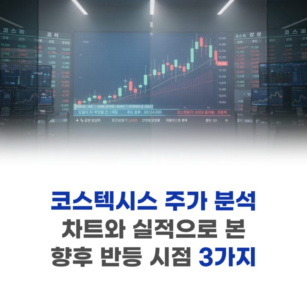 코스텍시스 주가 분석