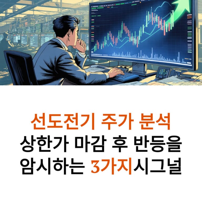 선도전기 주가 분석